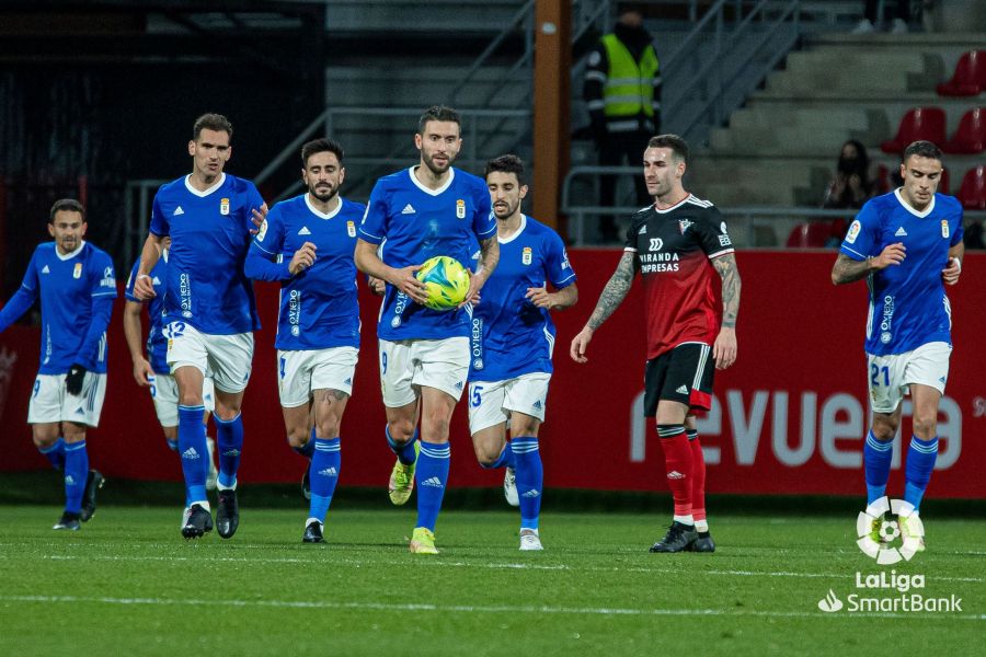 Gol del Oviedo en Anduva