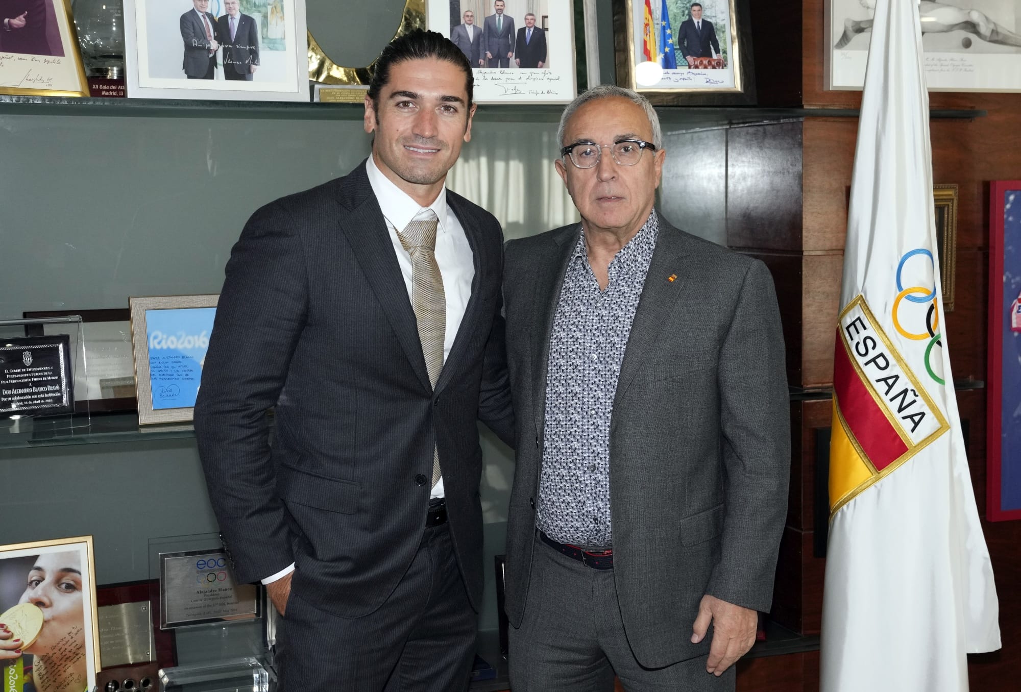  Javi Hernanz y Alejandro Blanco
