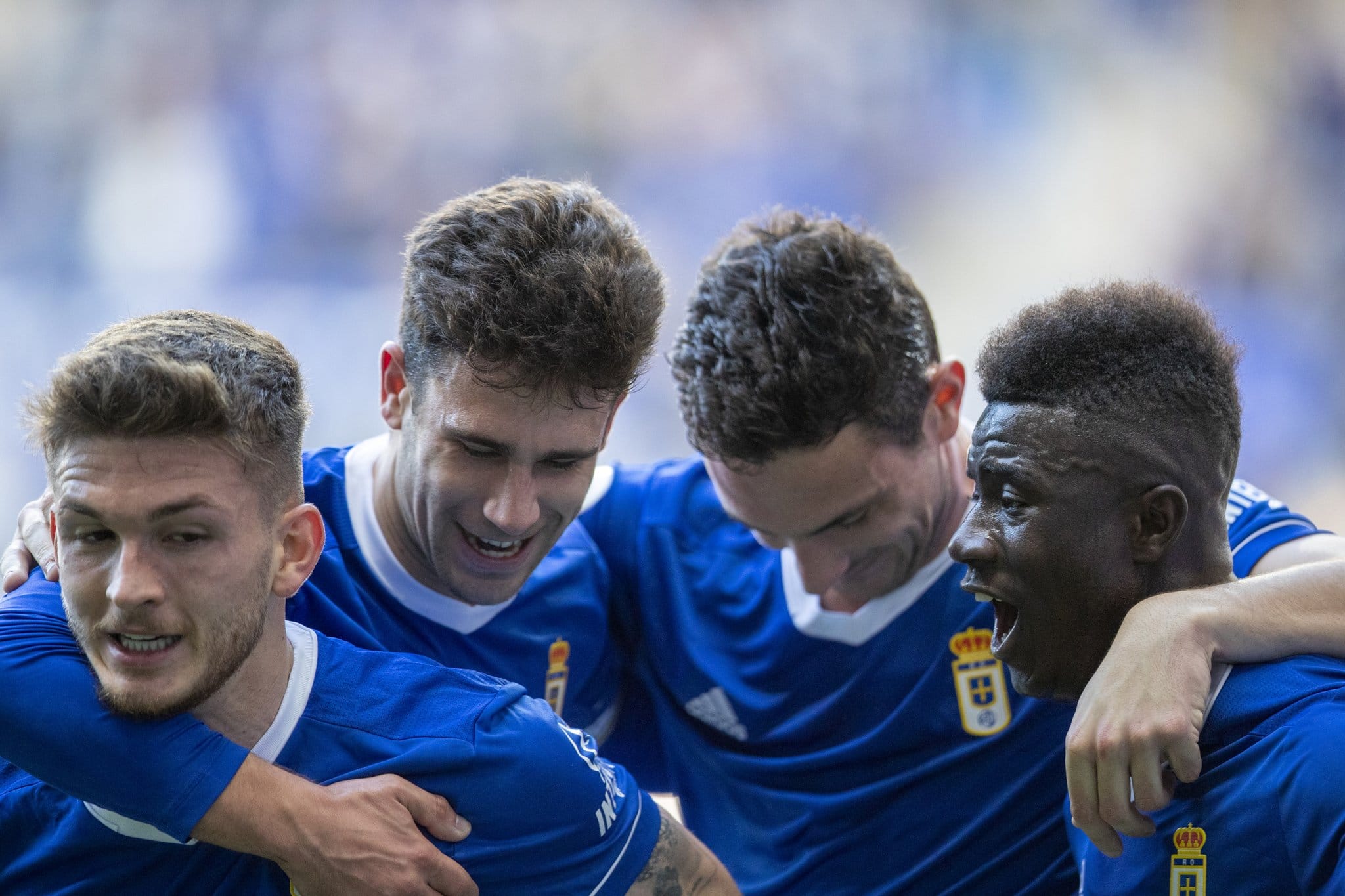 Viti, Jimmy, Borja Sánchez y Obeng 