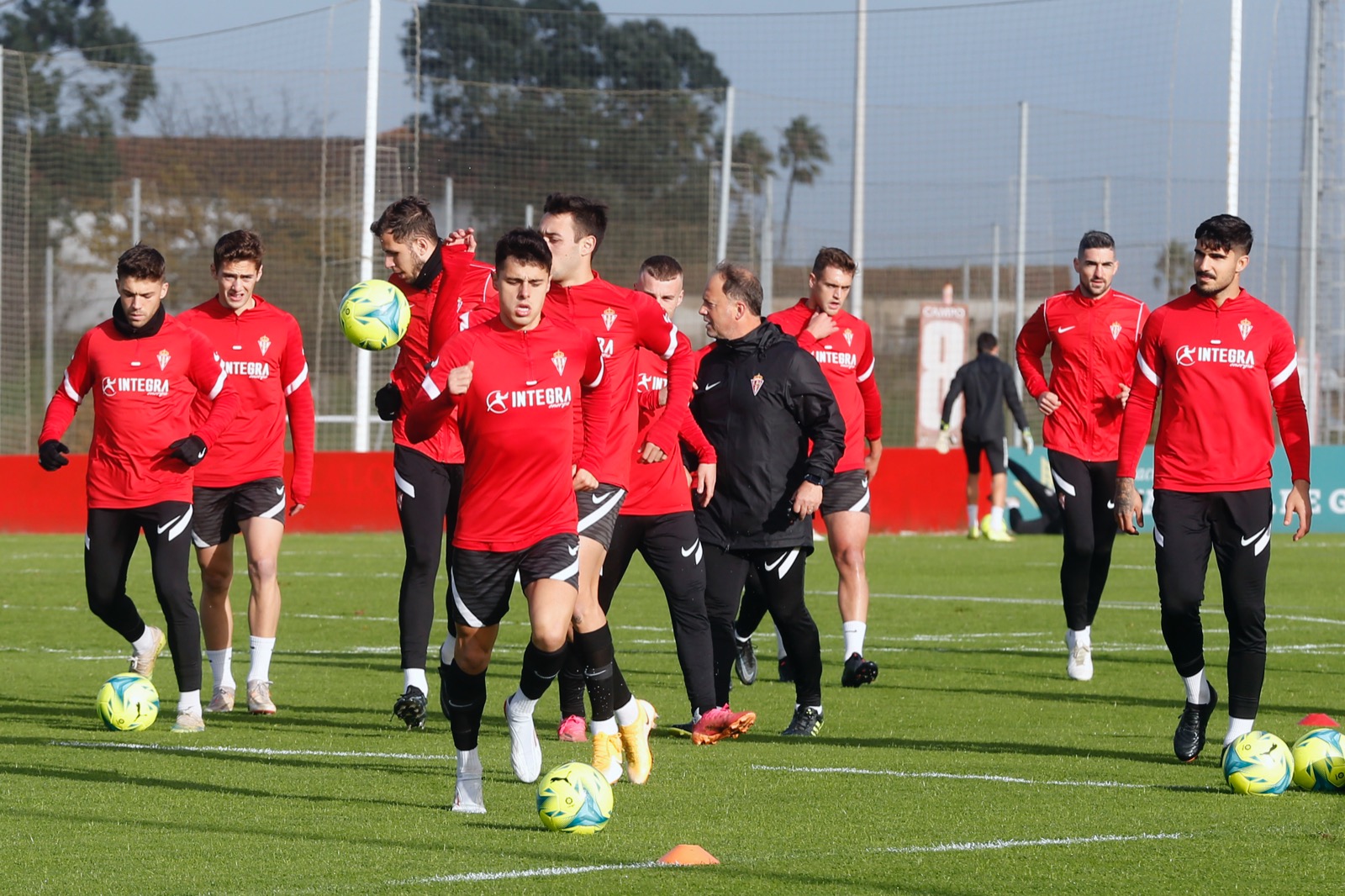 Entrenamiento Sporting