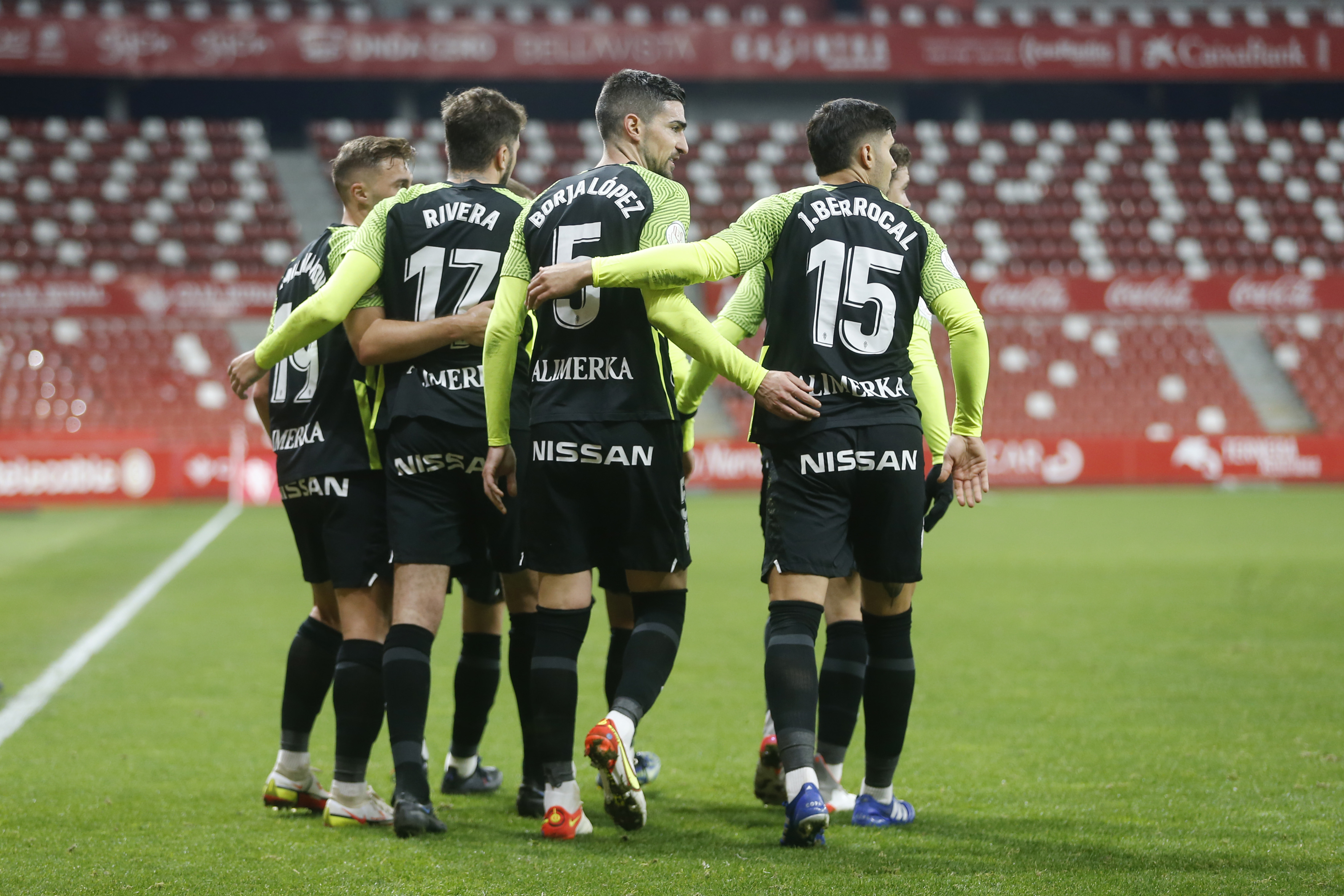 Sporting celebracion berrocal borja lopez