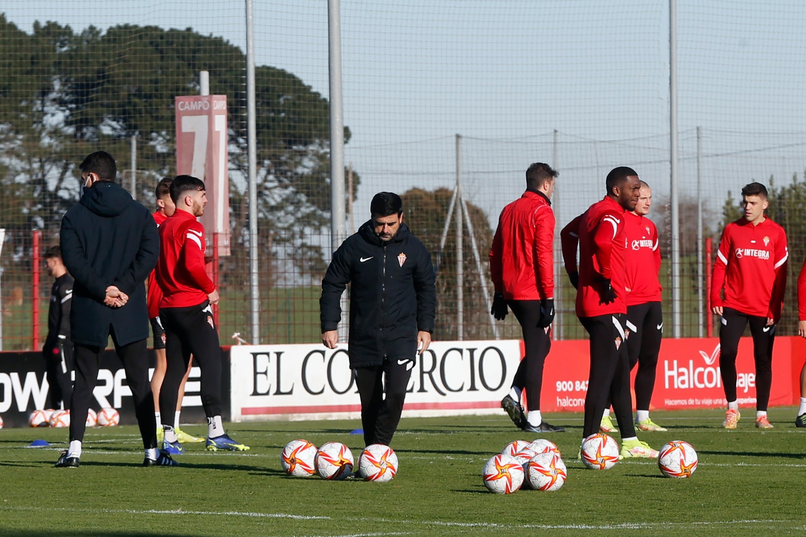 Entrenamiento Sporting