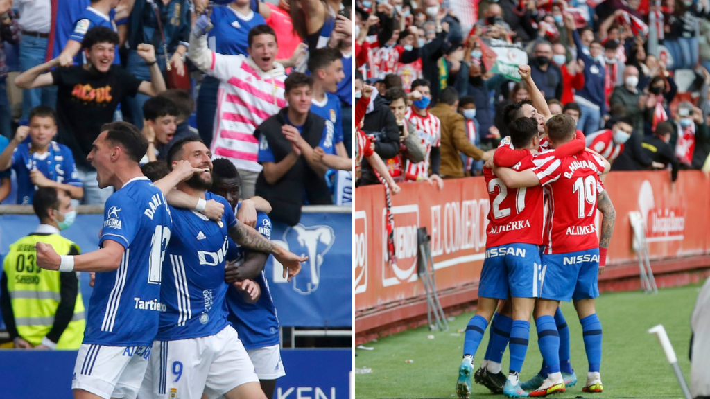 Sporting y Oviedo