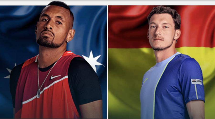 Nick Kyrgios y Pablo Carreño