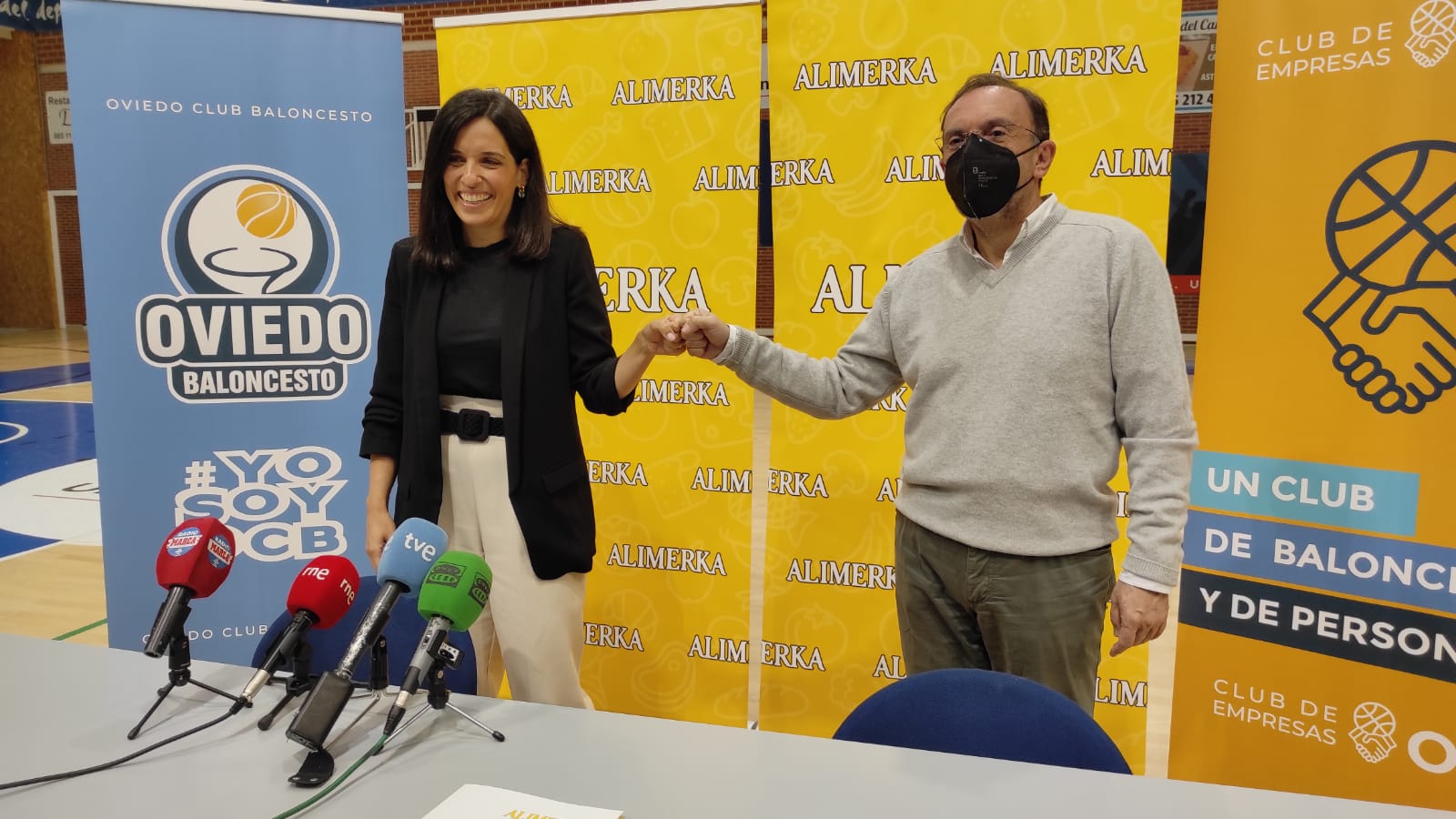 Maria Barrado y Fernando Villabella