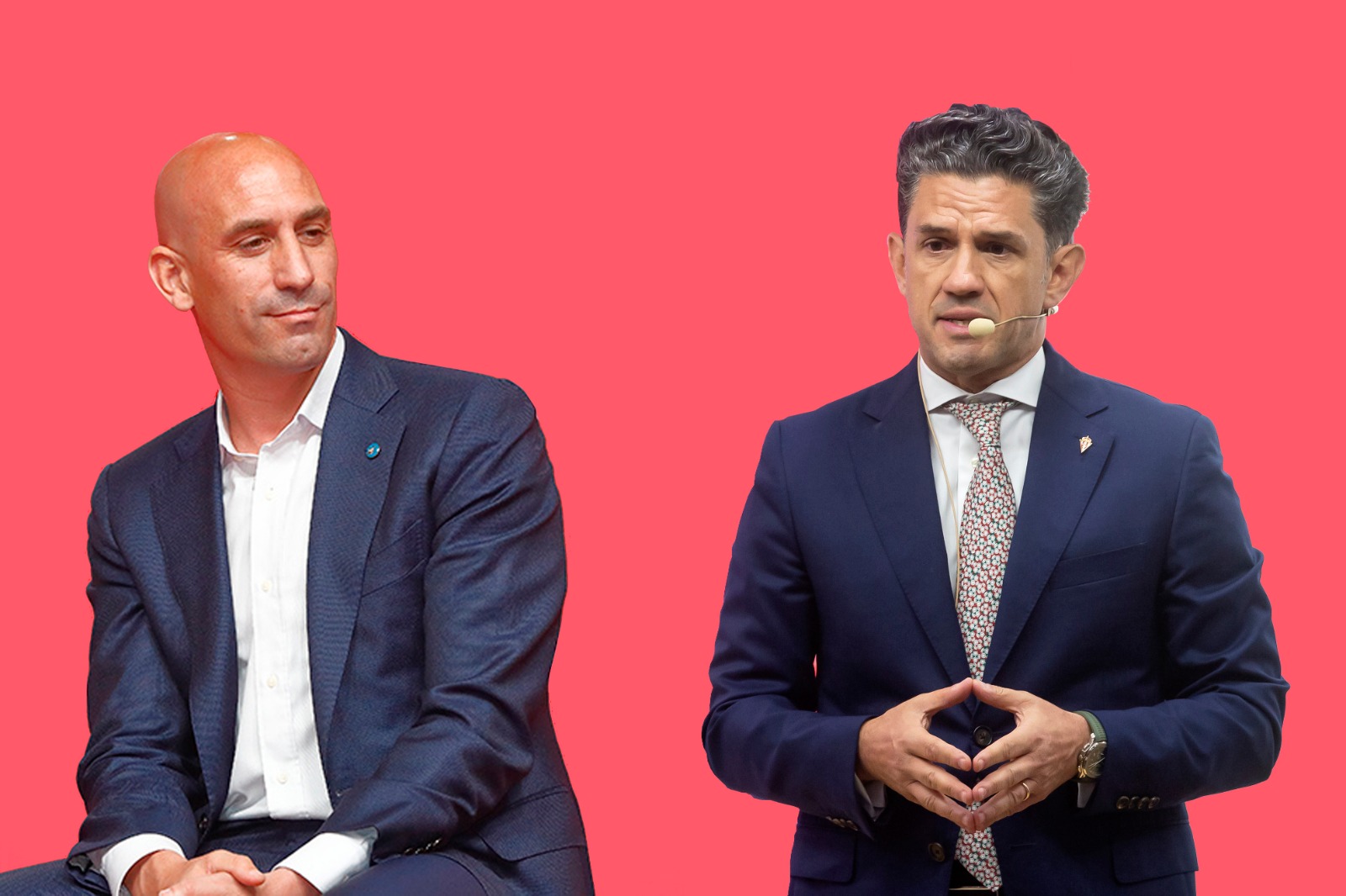 Luis Rubiales y Alejandro Irarragorri