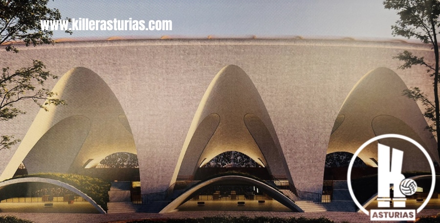 Fachada de el Nuevo Molinón