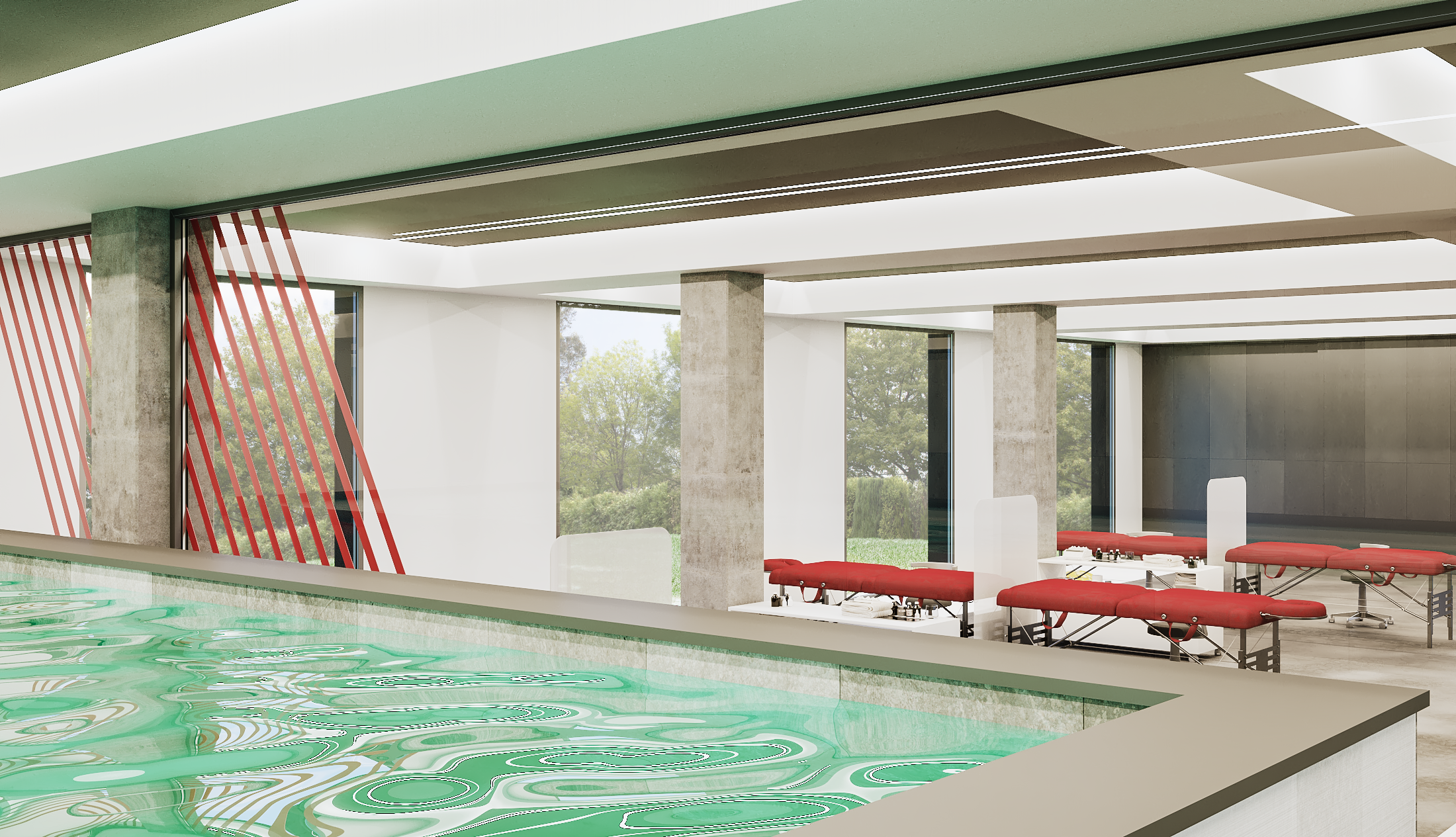 Piscina de recuperación