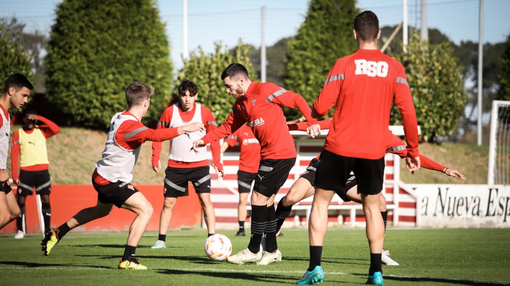 Entrenamiento Sporting