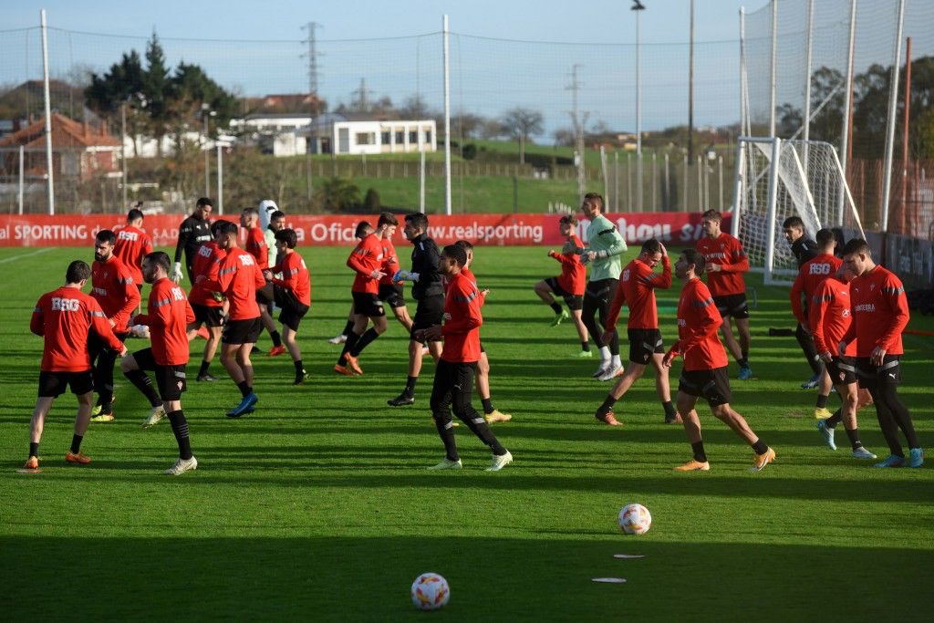 Entrenamiento Sporting