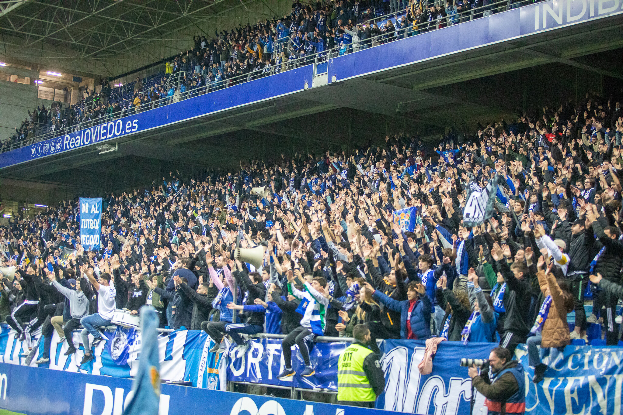 El Carlos Tartiere celebra el último triunfo