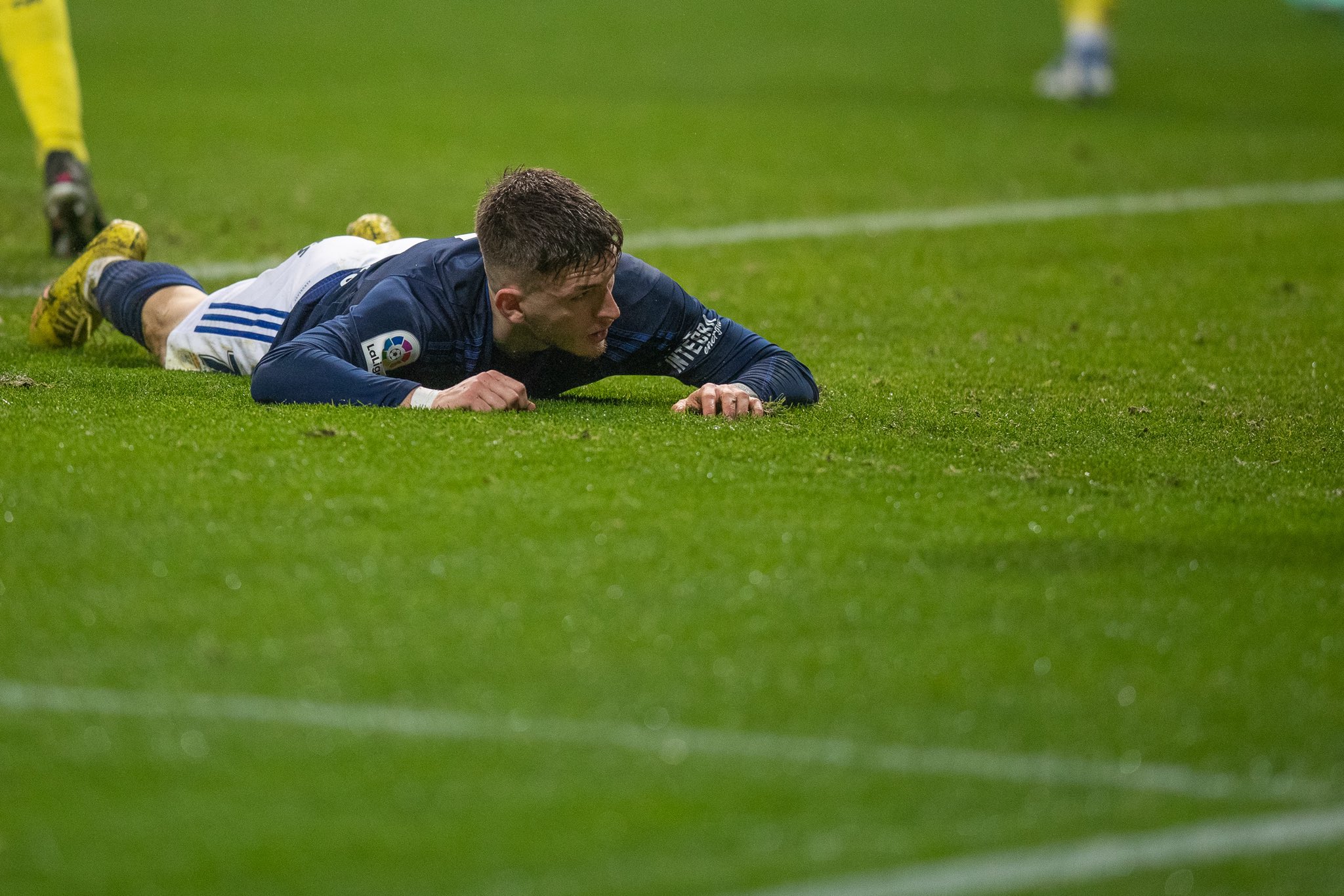 Viti ayer en el suelo.