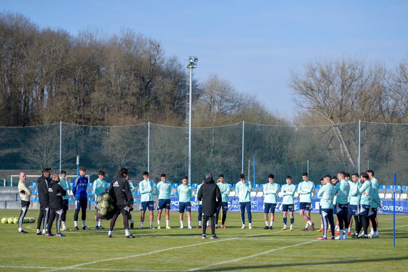 Entrenamiento del Real Oviedo