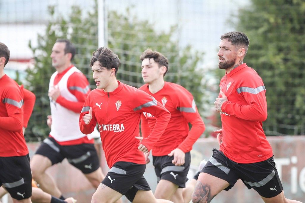 Entrenamiento Sporting