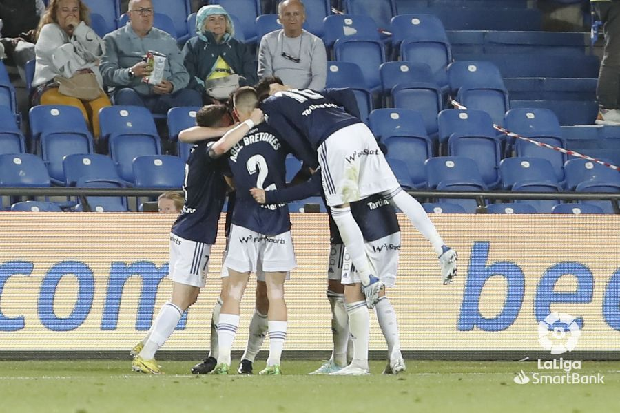 Los futbolistas del Real Oviedo