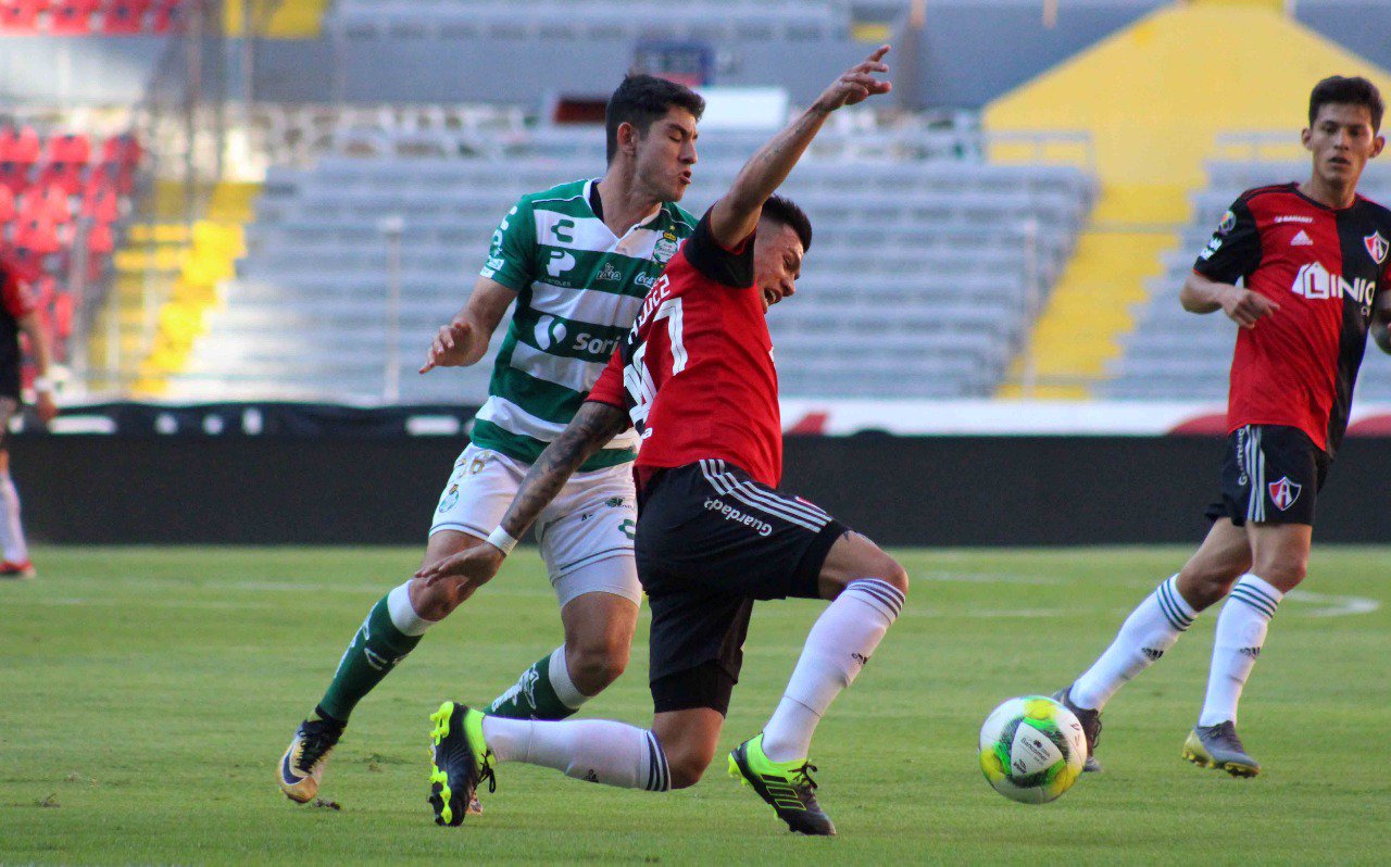Santos sub 20 y Atlas sub 20