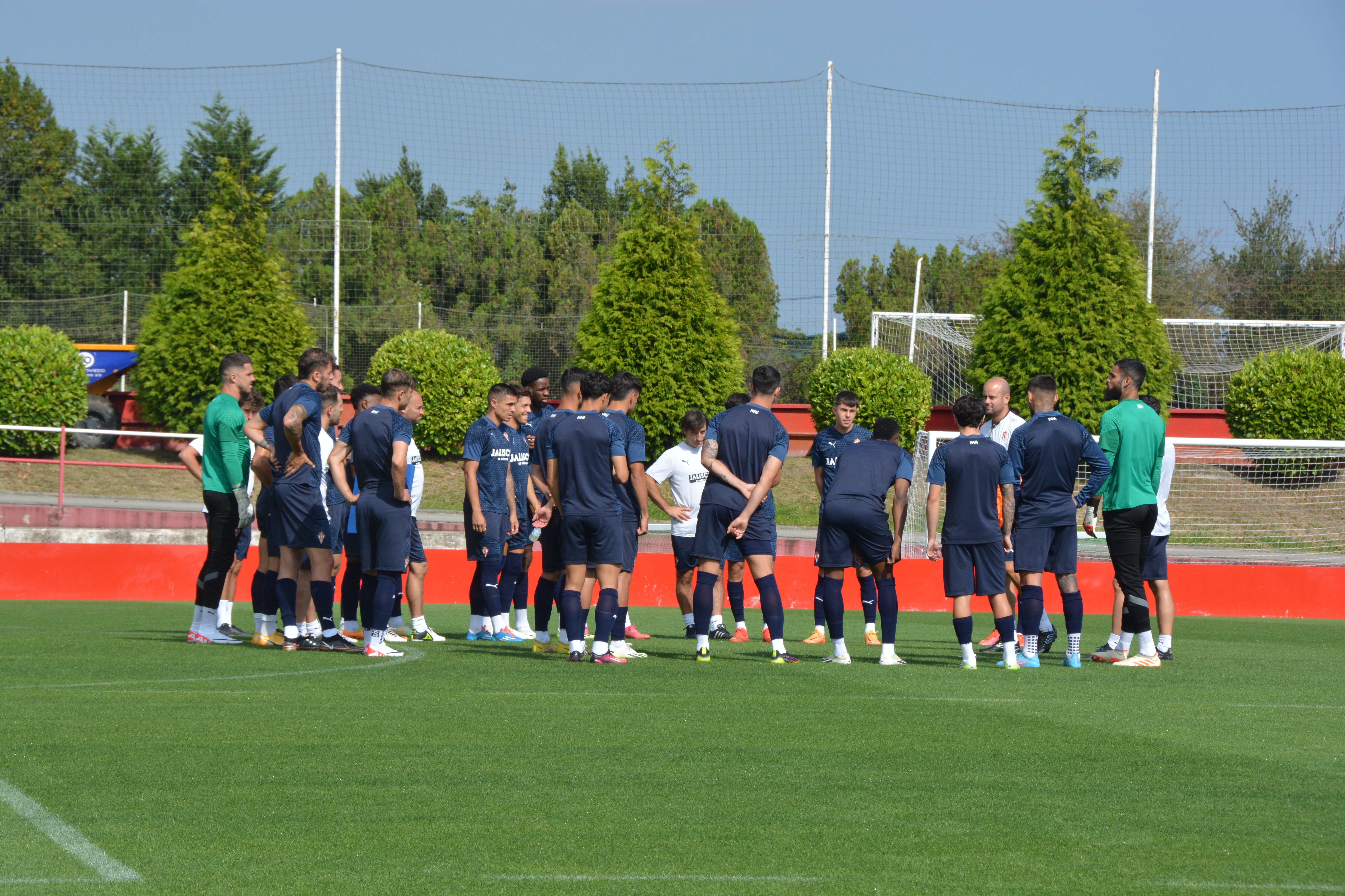 Entrenamiento Sporting