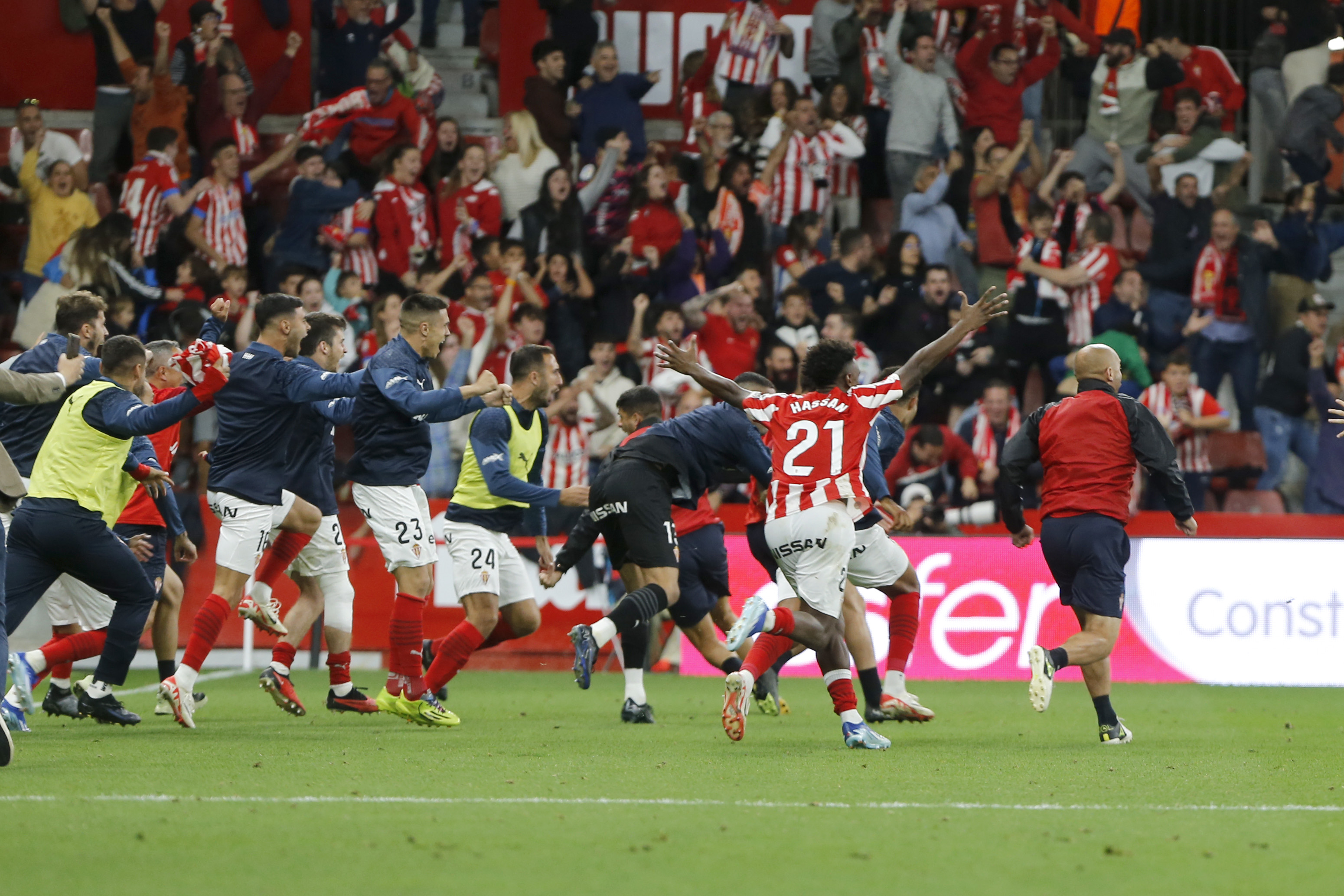 Celebración gol