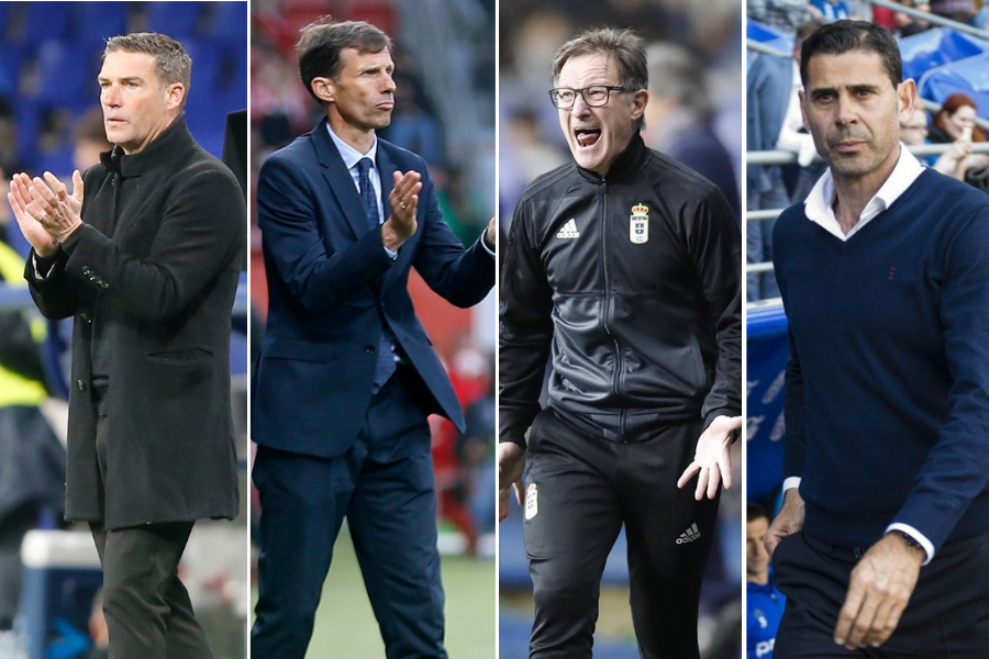 comparación entrenadores oviedo