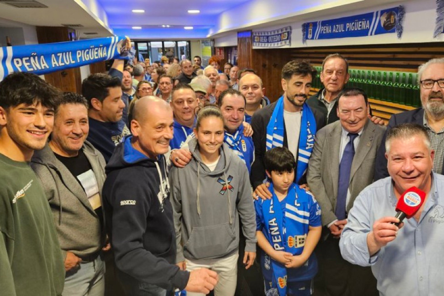 peña azul pigüeña