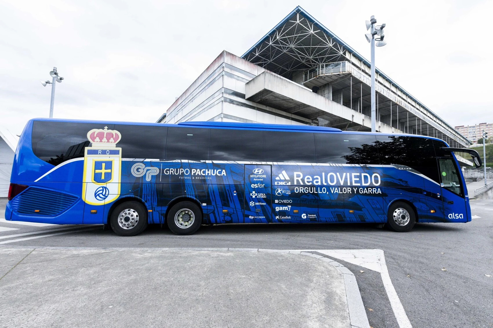 Autobús Real Oviedo