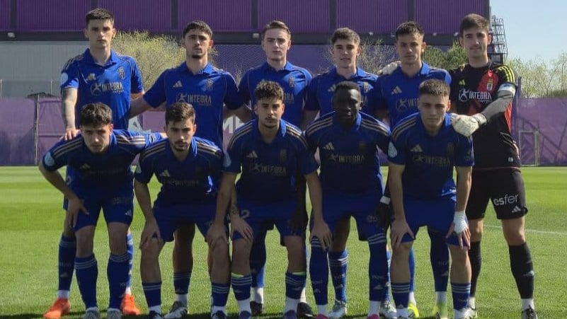 Once del Vetusta frente al Valladolid Promesas
