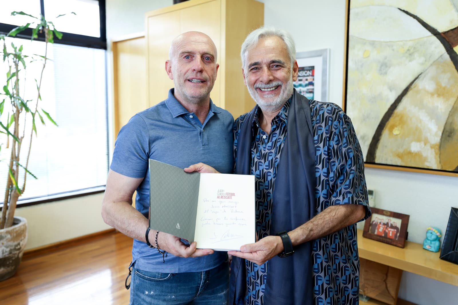 Julián Calero y Jesús Martínez
