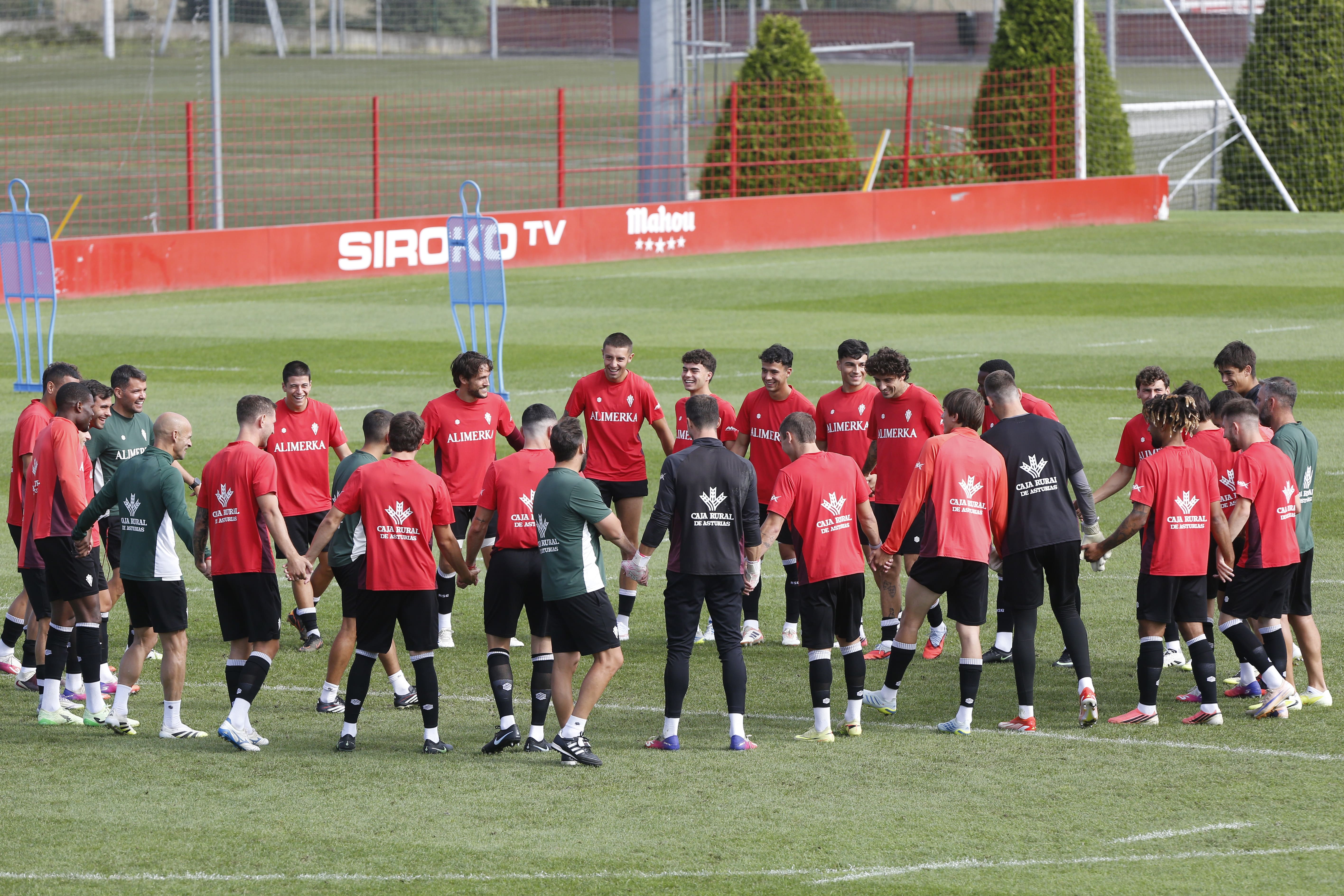 Entrenamiento Sporting